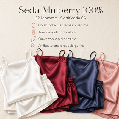 Pijama 100% Seda Mulberry